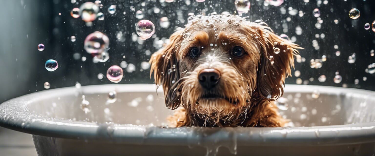 Dog bathing